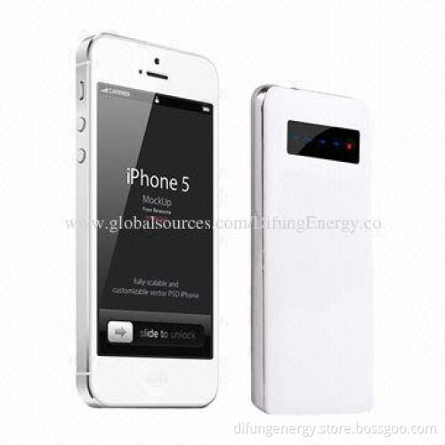 Slim Power Banks, 4,200mAh with CE, FCC and RoHS Marks